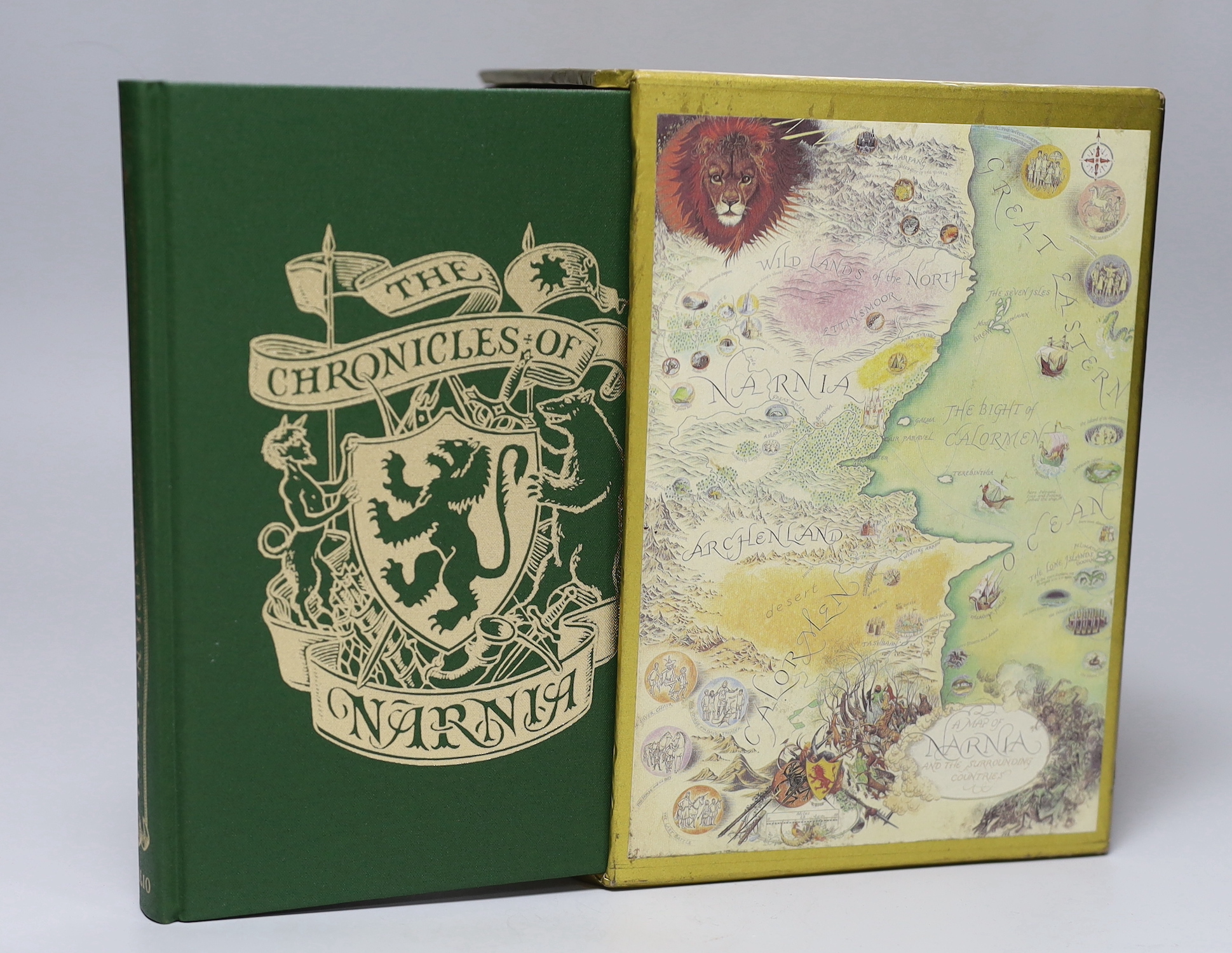 C.S. Lewis - Narnia Folio Society book set